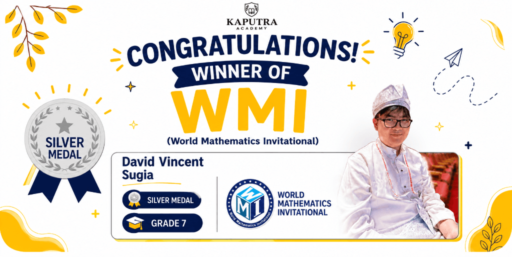 David Vincent Sugia - World Mathematics Invitational Silver Medalist